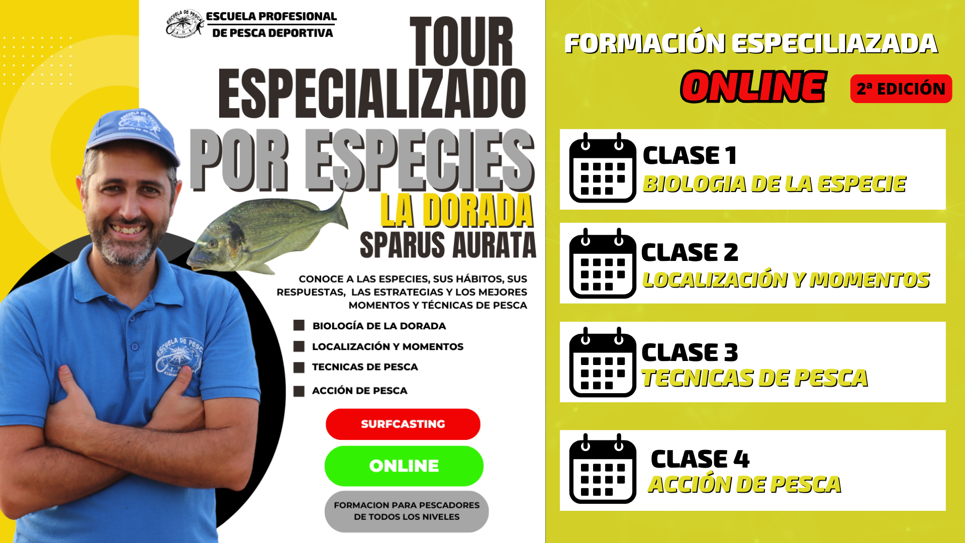TOUR ESPECIES DORADA EDICION 2