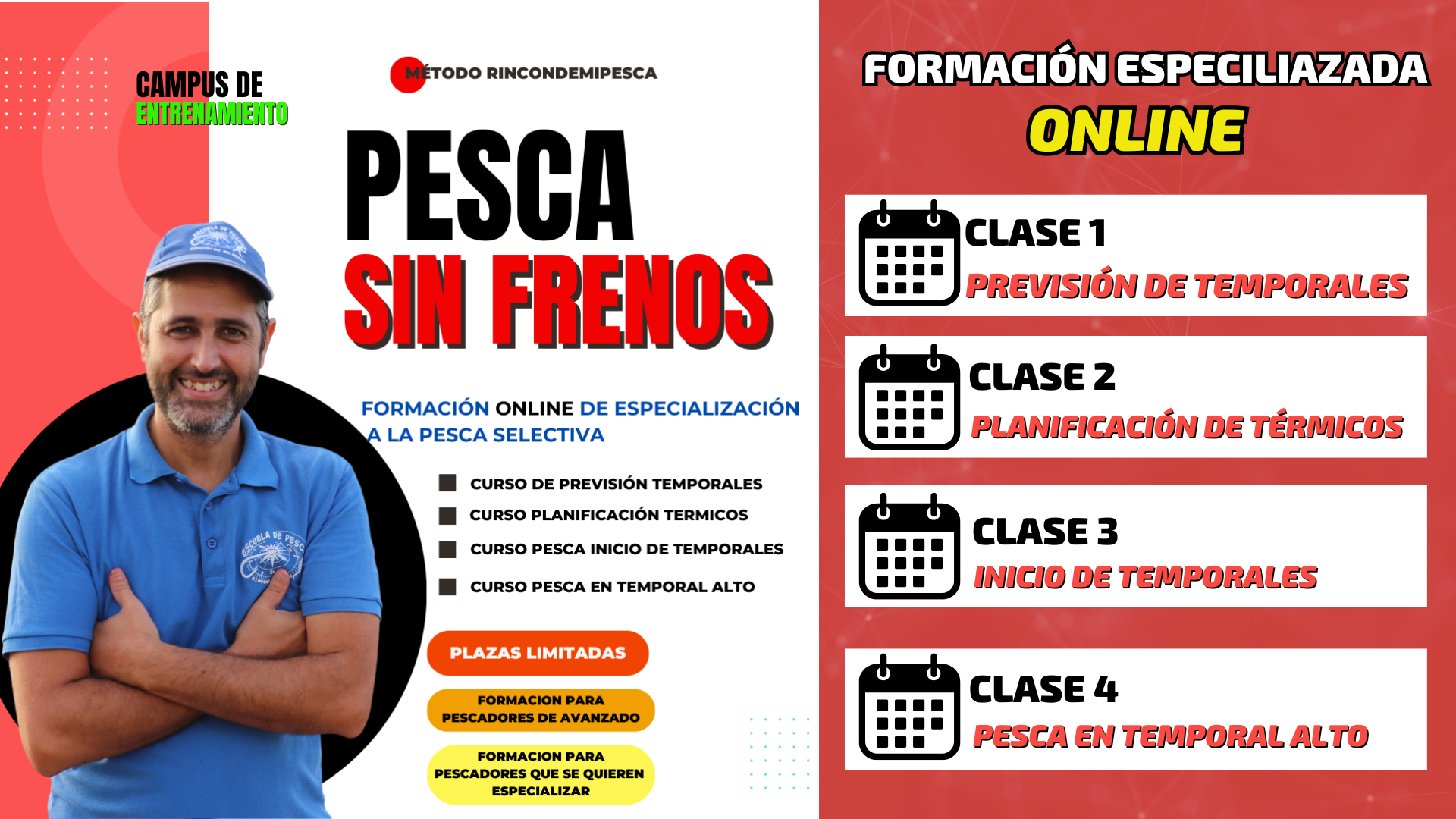 PESCA SIN FRENOS CAMPUS