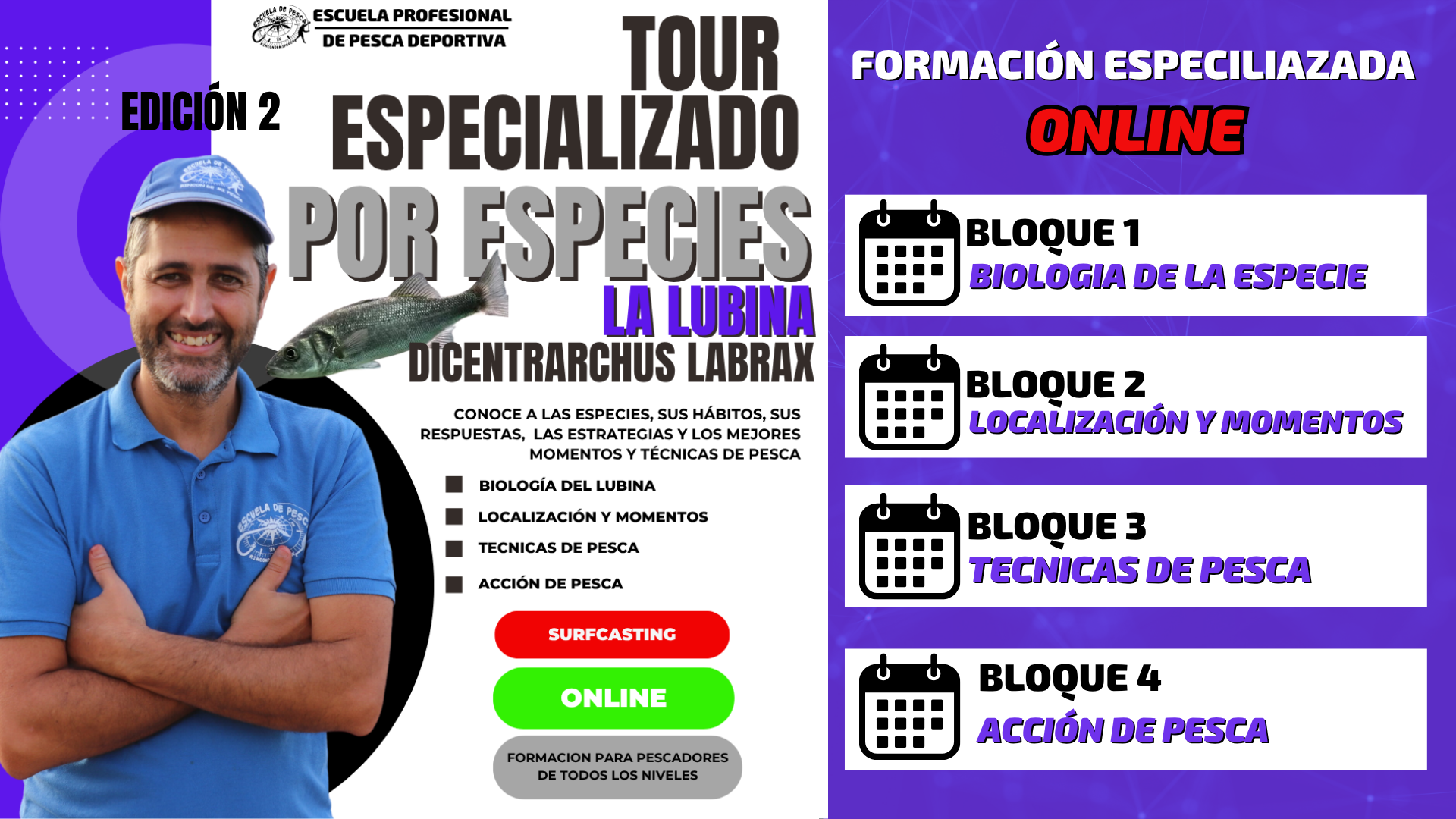Tour especializado de la LUBINA 2